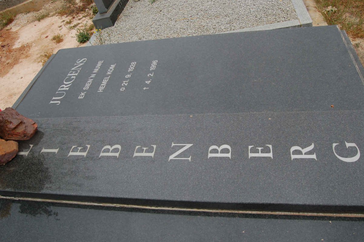 LIEBENBERG Jurgens 1928-1996