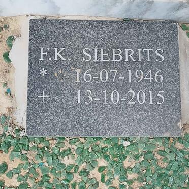 SIEBRITS F.K. 1946-2015