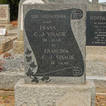 VISAGIE Frans C.J. &amp; Francina C.J.