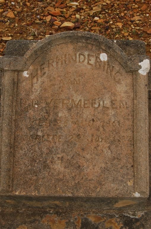 VERMEULEN P.P. 1869-??