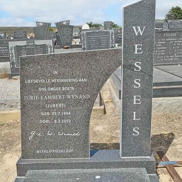 WESSELS Jurie Lambert Wynand 1954-2022