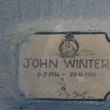 WINTER John 1934-1959