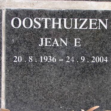 OOSTHUIZEN Jean E. 1936-2004