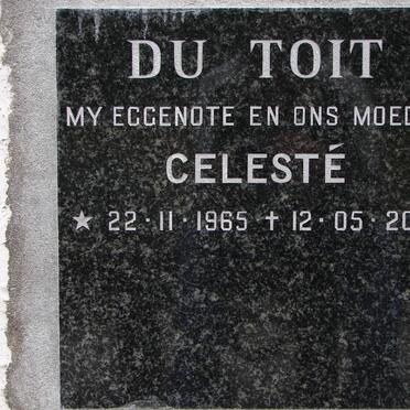 TOIT Celeste, du 1965-2012