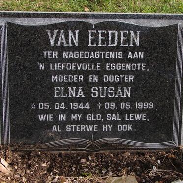 EEDEN Elna Susan, van 1944-1999