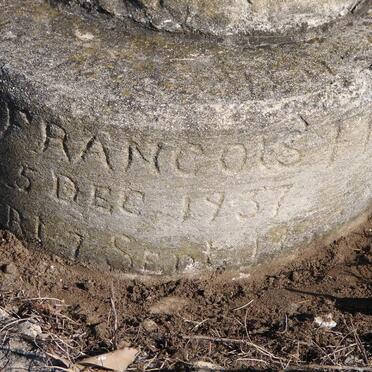 FRANKEN Daniel Francois 1937-1939