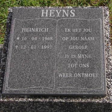 HEYNS Heinrich 1968-1997