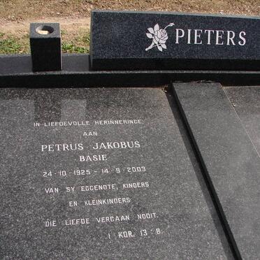 PIETERS Petrus Jakobus 1925-2003