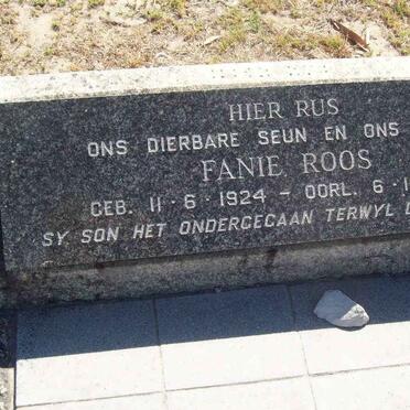 ROOS Fanie 1924-1953