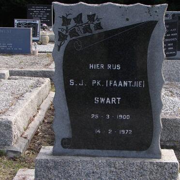 SWART S.J. 1900-1972