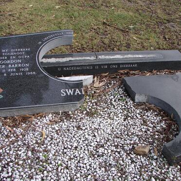 SWA? Gordon Peter Barron 1928-1988