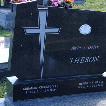 THERON Abraham Christoffel 1918-2000 &amp; Hendrika Maria 1919-2000