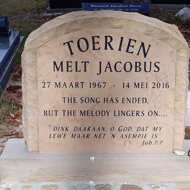 TOERIEN Melt Jacobus 1967-2016