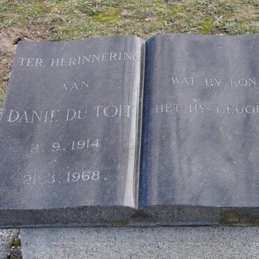 TOIT Danie, du 1914-1968