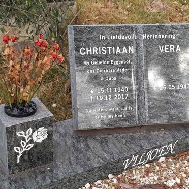 VILJOEN Christiaan 1940-2017 &amp; Vera 1943-