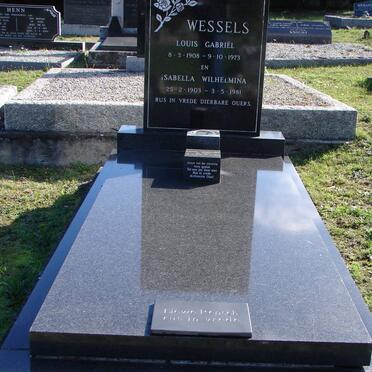 WESSELS Louis Gabriël 1908-1973 &amp; Isabella Wilhelmina 1903-1981 :: DU TOIT Charl Francois 1944-2000