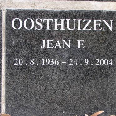 OOSTHUIZEN Jean E. 1936-2004