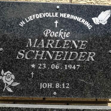 SCHNEIDER Marlene 1947-