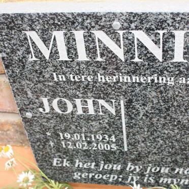 MINNIE John 1934-2005