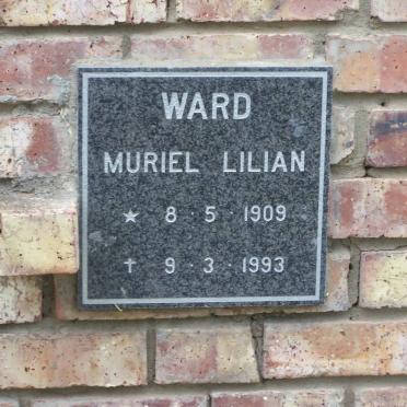 WARD Muriel Lilian 1909-1993