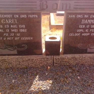 ?? Carel 1910-1962 &amp; Bammie 1910-2002