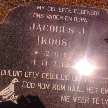 ?? Jacobus J. 1912-1987