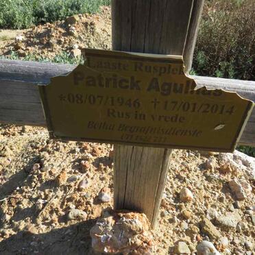 AGULHAS Patrick 1946-2014