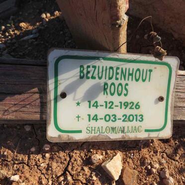 BEZUIDENHOUT Roos 1926-2013