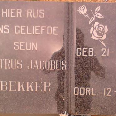 BEKKER Petrus Jacobus 1939-1984