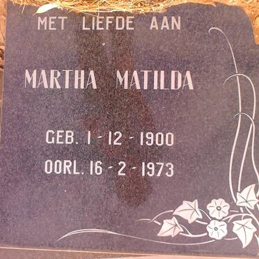 BENEKE Martha Matilda 1900-1973
