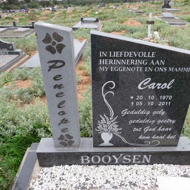 BOOYSEN Carol 1970-2011