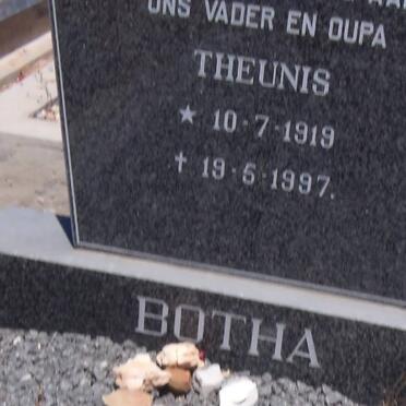BOTHA Theunis 1919-1997