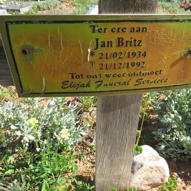 BRITZ Jan 1934-1992