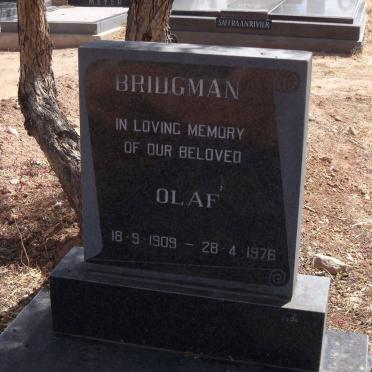 BRIDGMAN Olaf 1909-1976