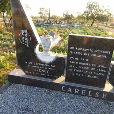 CARELSE Sydney 1945-1990