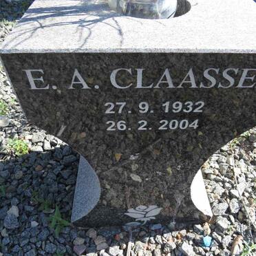 CLAASSEN E.A. 1932-2004