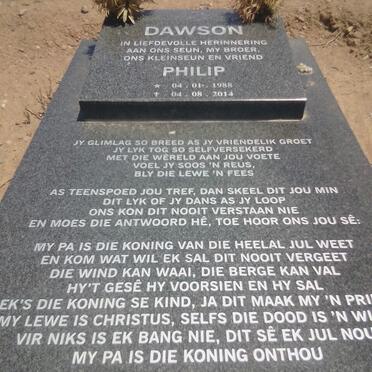 DAWSON Philip 1988-2014