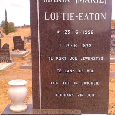EATON Maria, LOFTIE 1956-1972