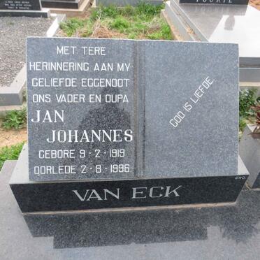 ECK Jan Johannes, van 1919-1996