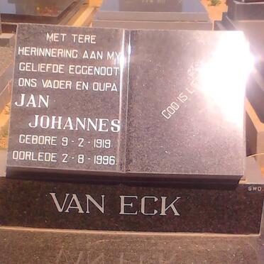 ECK Jan Johannes, van 1919-1996