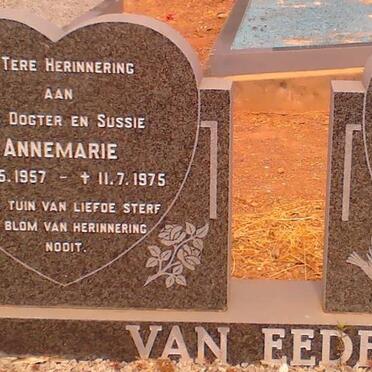 EEDEN Annemarie, van 1957-1975 :: VAN EEDEN Neil 1964-1975