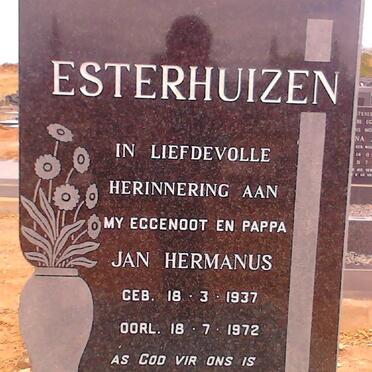 ESTERHUIZEN Jan Hermanus 1937-1972