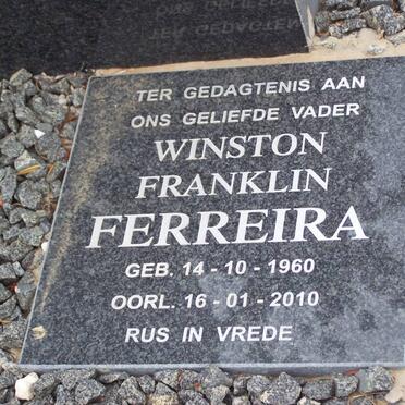 FERREIRA Winston Franklin 1960-2010