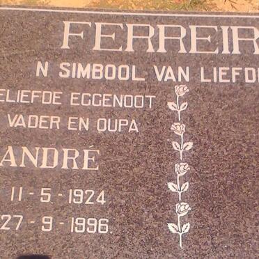 FERREIRA Andre 1924-1996