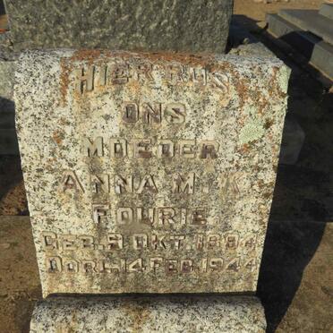 FOURIE M. K. 1884-1944