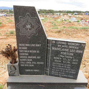 FORTUIN Madelaine Lee-Ann nee CAROLUS 1977-2011