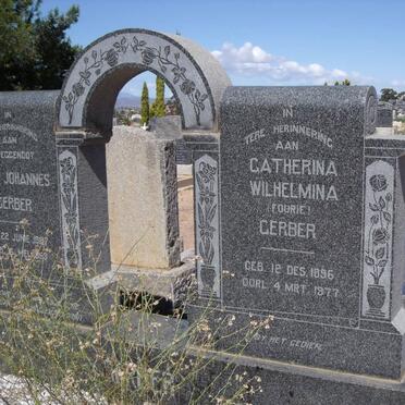 GERBER Catherina Wilhelmina nee FOURIE 1896-1977