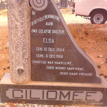 GILIOMEE Elsa 1944-1966