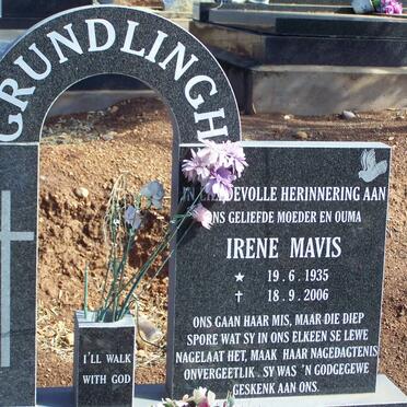 GRUNDLINGH Irene Mavis 1935-2006