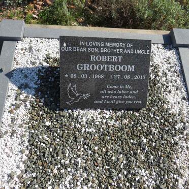 GROOTBOOM Robert 1968-2017